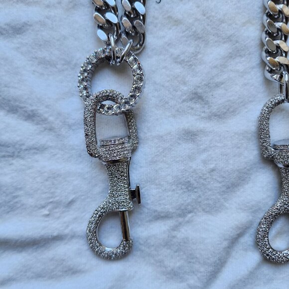 JOHN GALLIANO FOR CHRISTIAN DIOR - AUTHENTIC, RARE, AND VINTAGE SWAROVSKI CHAIN - Picture 3 of 16